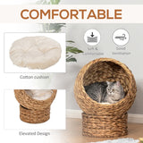 D30-105_braided_banana_leaf_elevated_cat_bed_basket_natural_brown