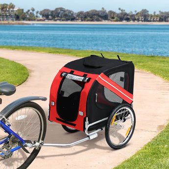 Pet_Bike_Trailer_Carrier_with_Attachment